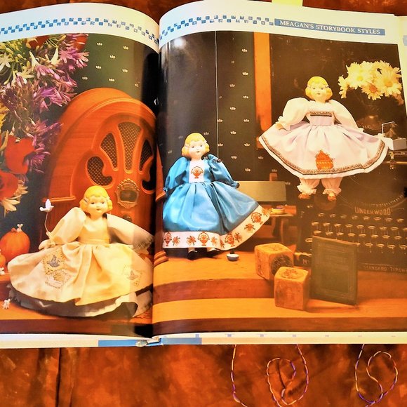 COUNTRY CROSS-STITCH DESIGNS -ELLEN STOUFFER 1990 - Picture 15 of 16